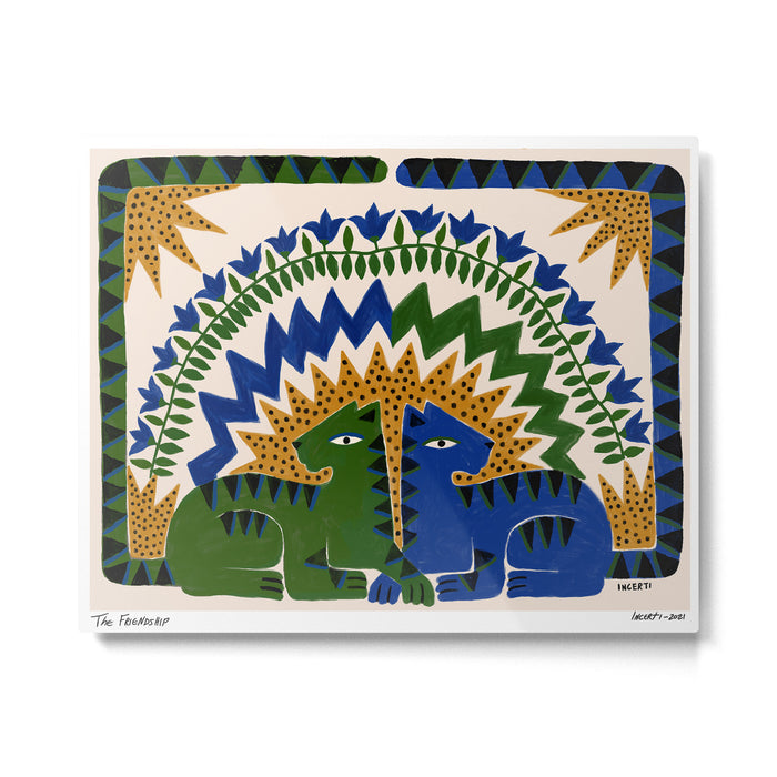 The Friendship Metal Print Gallery Image 1
