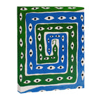 The Good Eye Snake Green/Blue Canvas Print Gallery Image 6