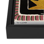 The Sun in Gemini Framed Canvas Print Gallery Image 3