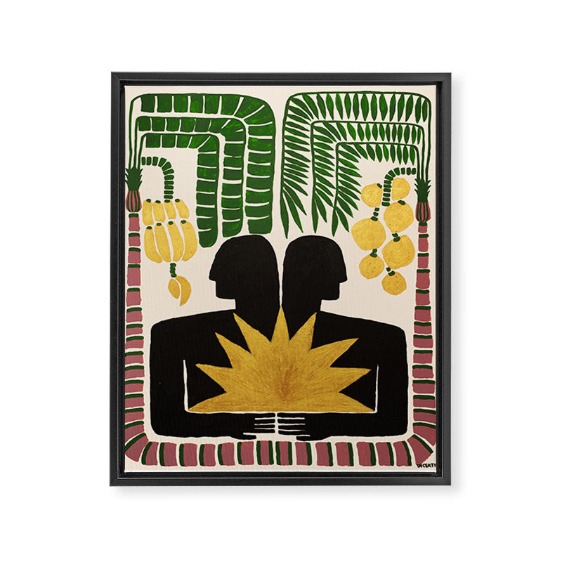 The Sun in Gemini Framed Canvas Print Gallery Image 6