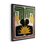 The Sun in Gemini Framed Canvas Print Gallery Image 2