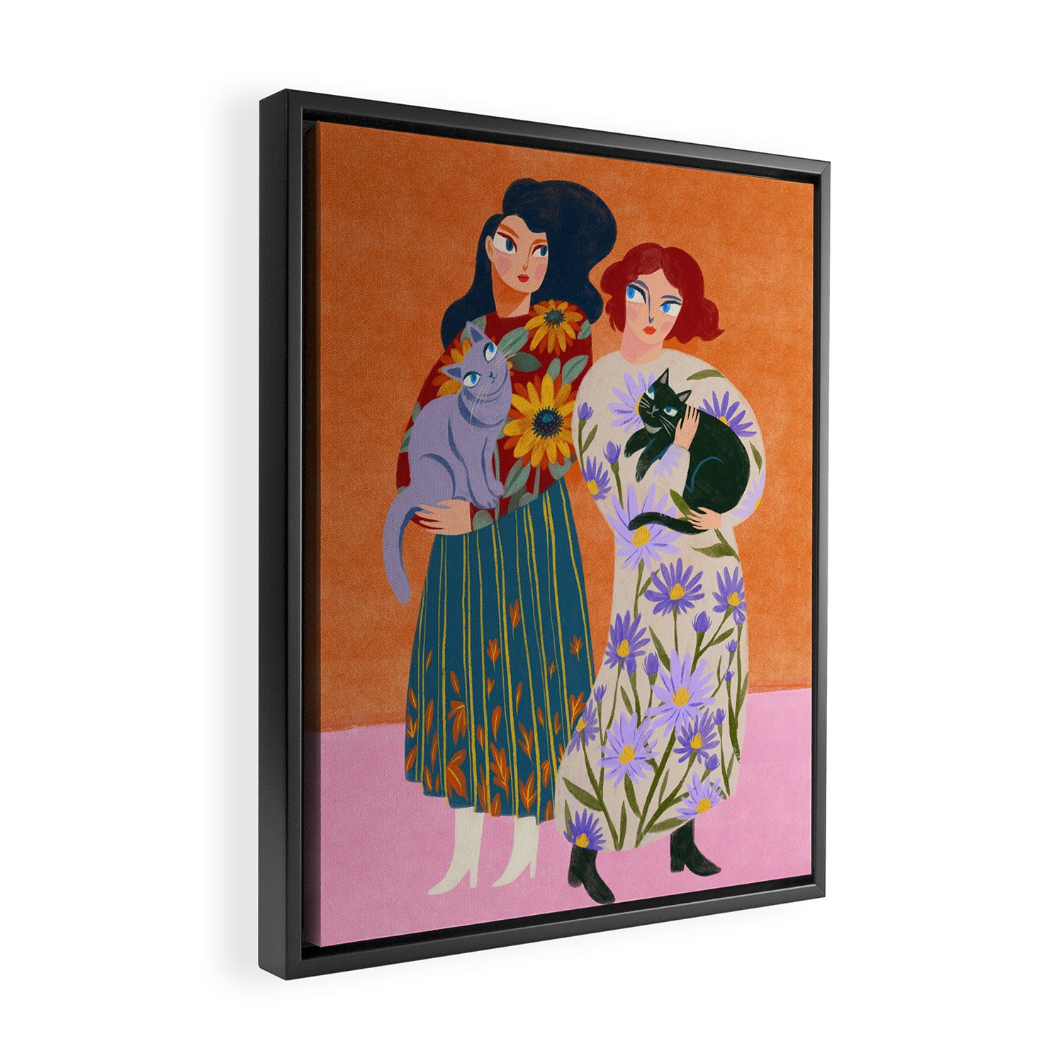 Autumn of Remembrance Framed Canvas Print Gallery Image 2