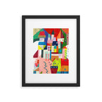 Blocks Castle Framed Art Print Gallery Image 5