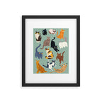 Cats Framed Art Print Gallery Image 5