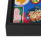 Japan Food Festival Framed Canvas Print Gallery Image 3