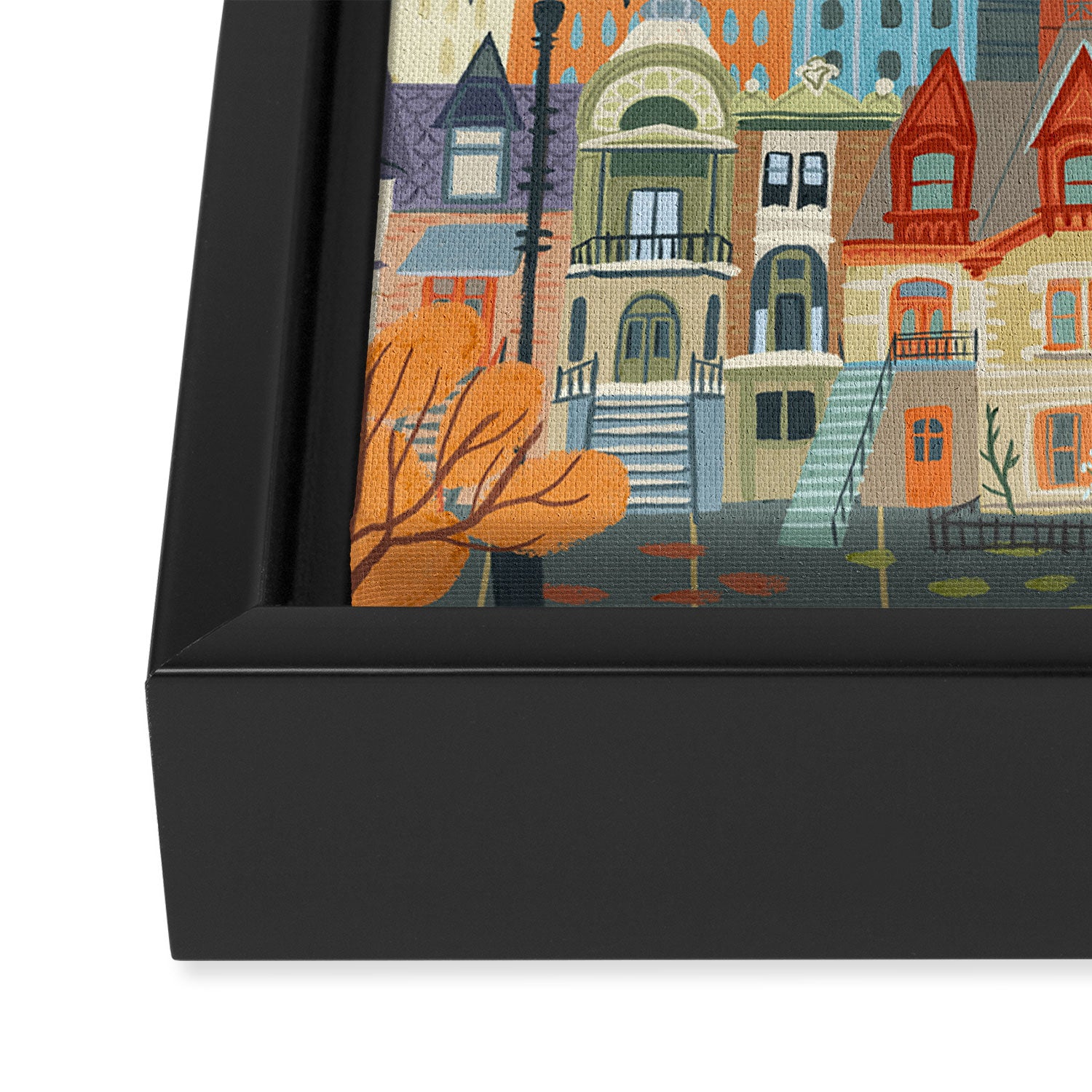 Montréal Framed Canvas Print Gallery Image 3