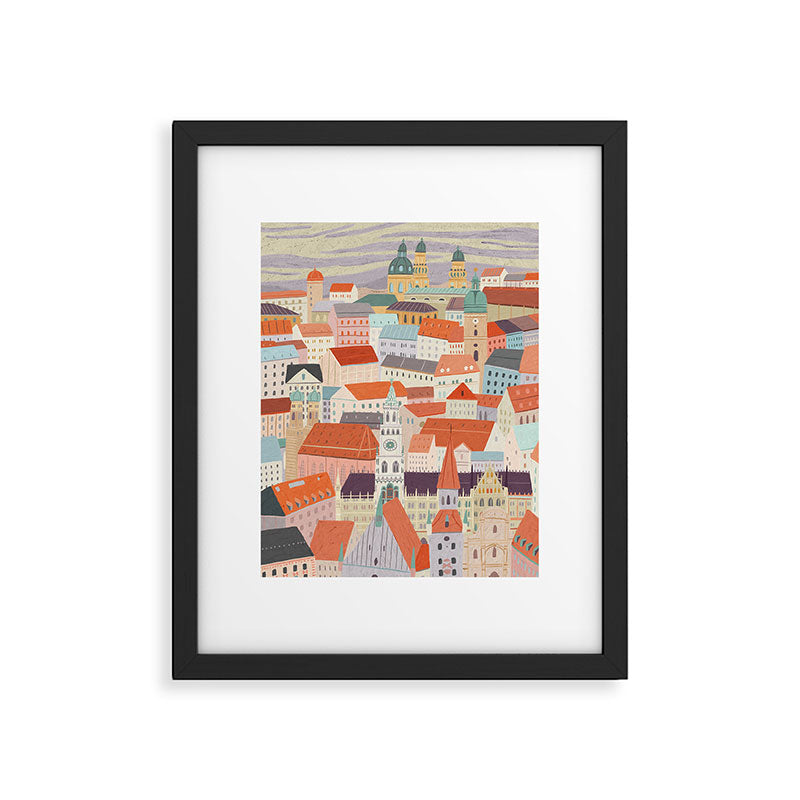 Munich Framed Art Print Gallery Image 5