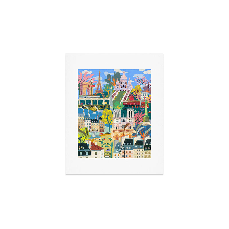 Paris mon amour Art Print Gallery Image 1