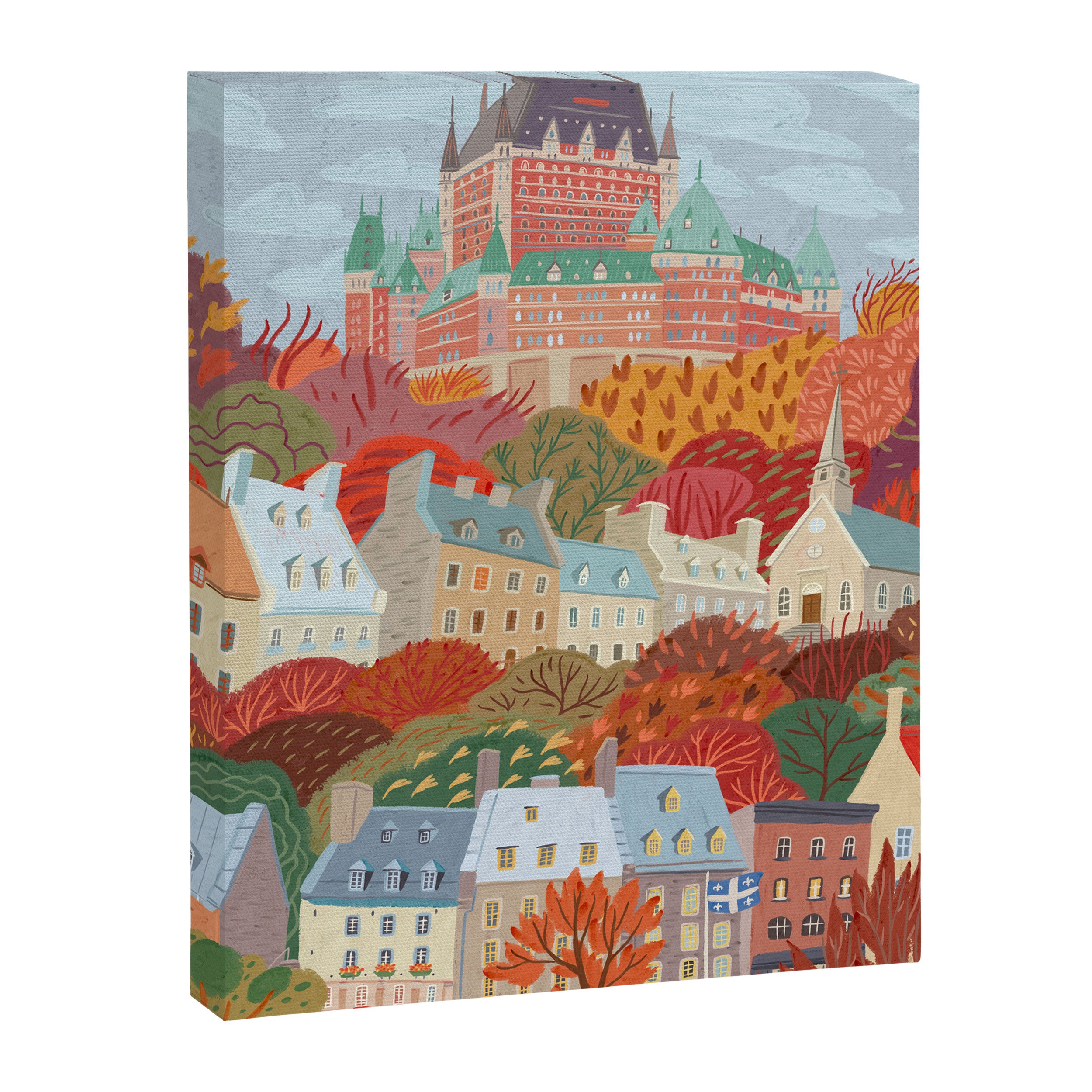 Quebec City Canvas Print Gallery Image 6