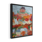 Quebec City Framed Canvas Print Gallery Image 2