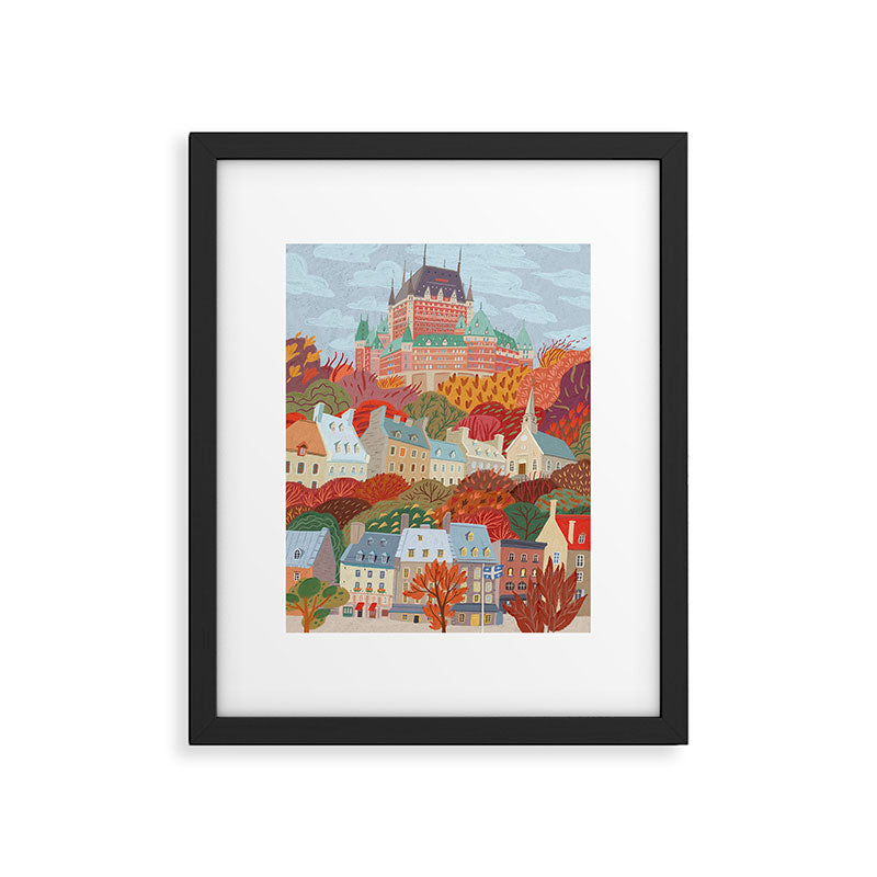 Quebec City Framed Art Print Gallery Image 5