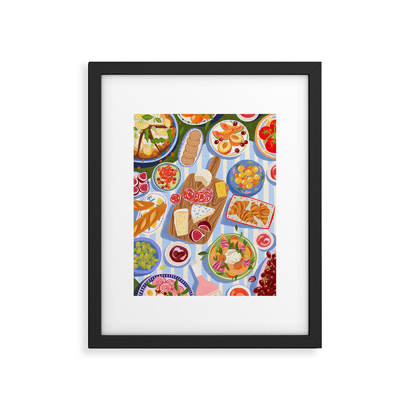 Summer Picnic Framed Art Print Gallery Image 5