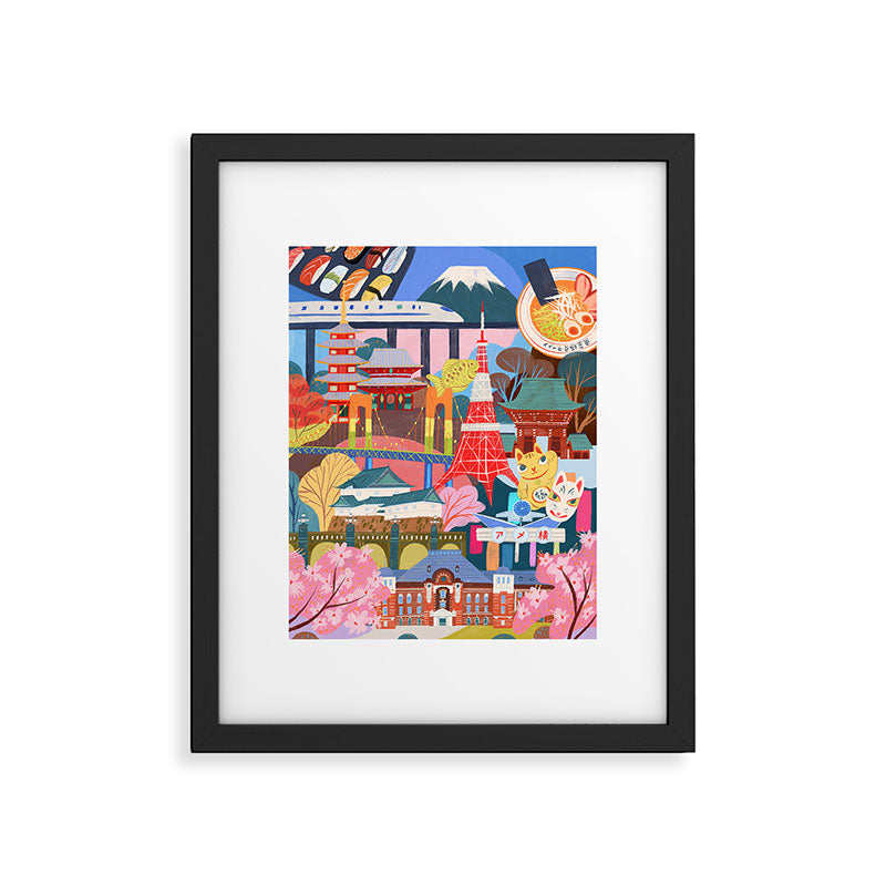 Tokyo Framed Art Print Gallery Image 5