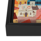Zagreb Framed Canvas Print Gallery Image 3