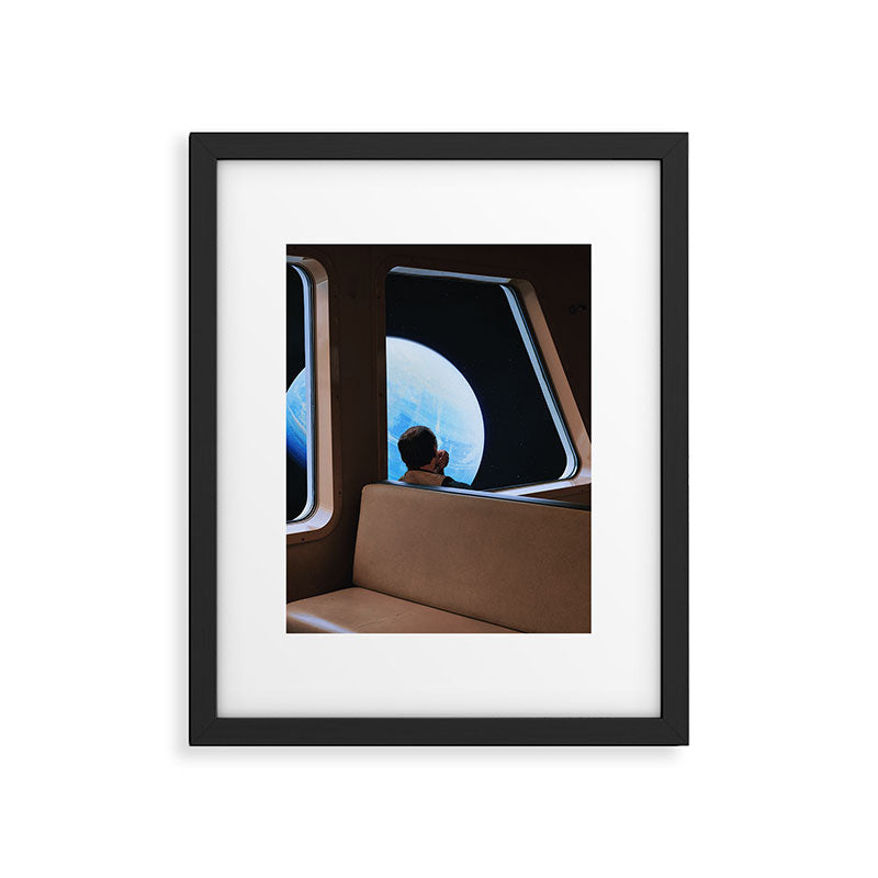 The Tourist Framed Art Print