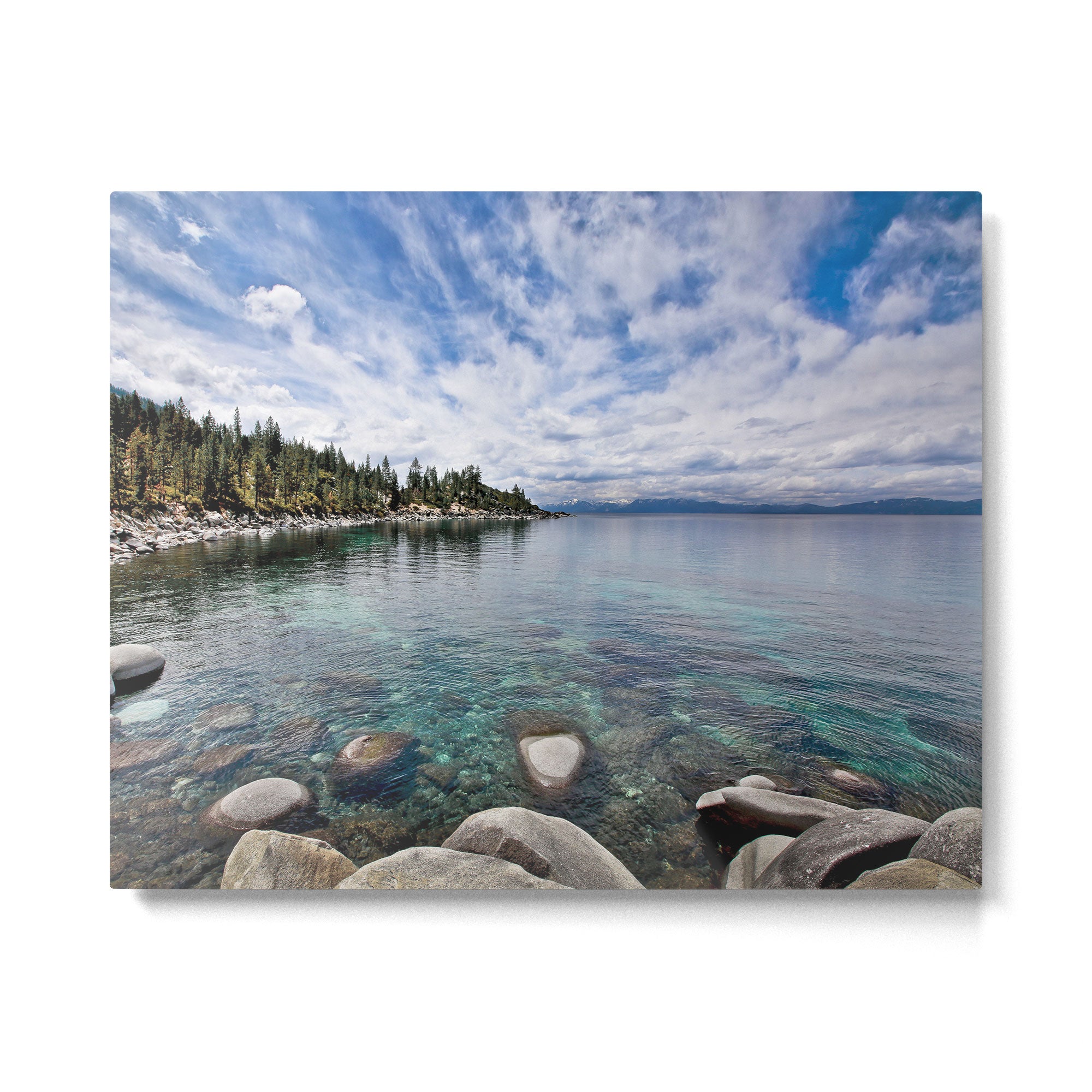 Tranquility Lake Tahoe Metal Print Gallery Image 6
