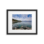 Tranquility Lake Tahoe Framed Art Print Gallery Image 6