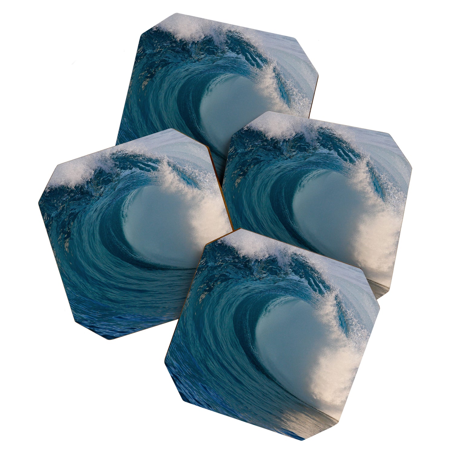 Wedge Morning Barrel ~ Newport Beach CA Coaster Gallery Image 1