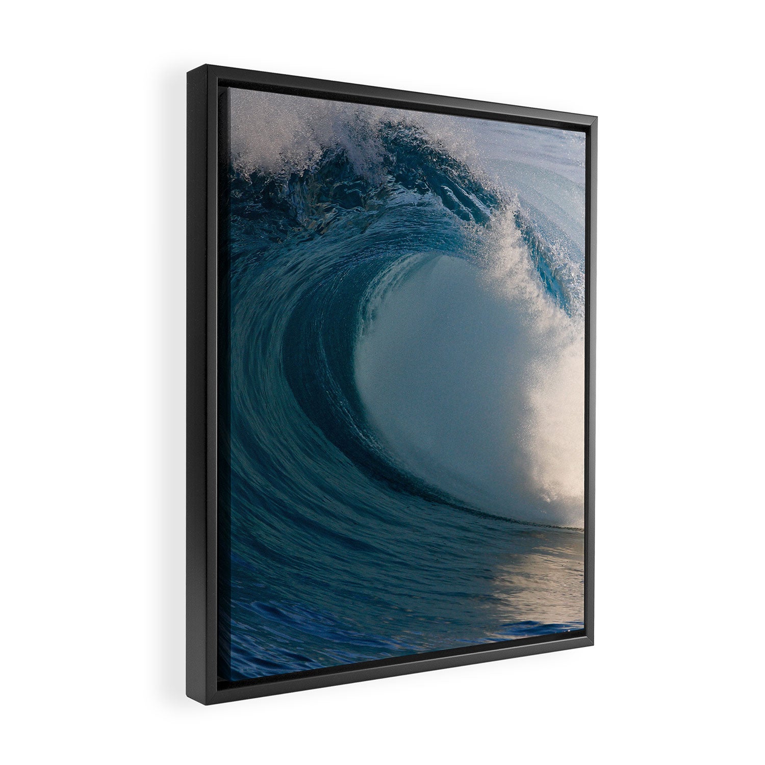 Wedge Morning Barrel ~ Newport Beach CA Framed Canvas Print Gallery Image 2