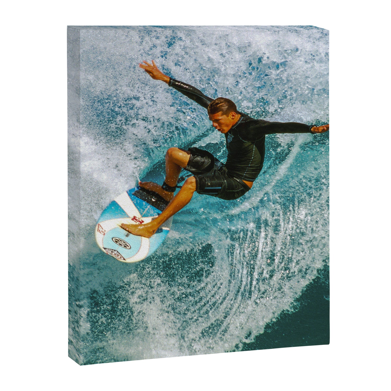 Andy Irons,  surfing on the North Shore Canvas Print Gallery Image 6