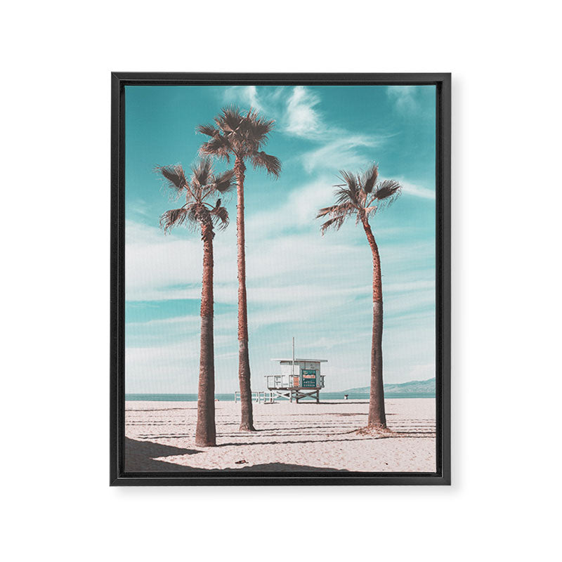 Venice Beach Framed Canvas Print Gallery Image 6