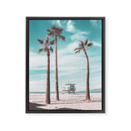 Venice Beach Framed Canvas Print Gallery Image 6