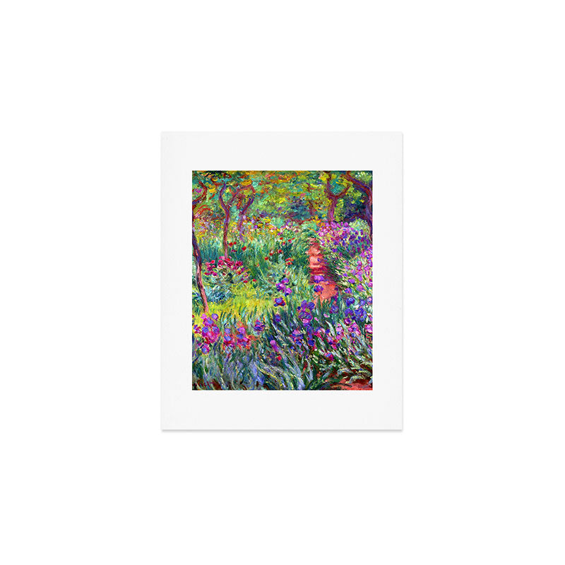 Claude Monet Garden in Giverny Art Print Gallery Image 1