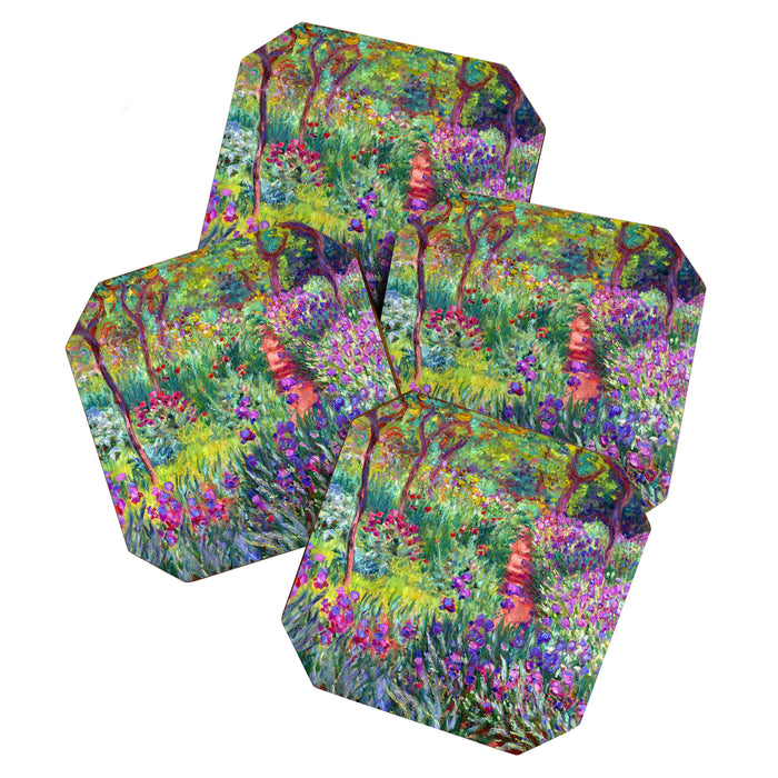 Claude Monet Garden in Giverny Coaster Gallery Image 1