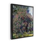 Claude Monet Parc Monceau II Framed Canvas Print Gallery Image 2