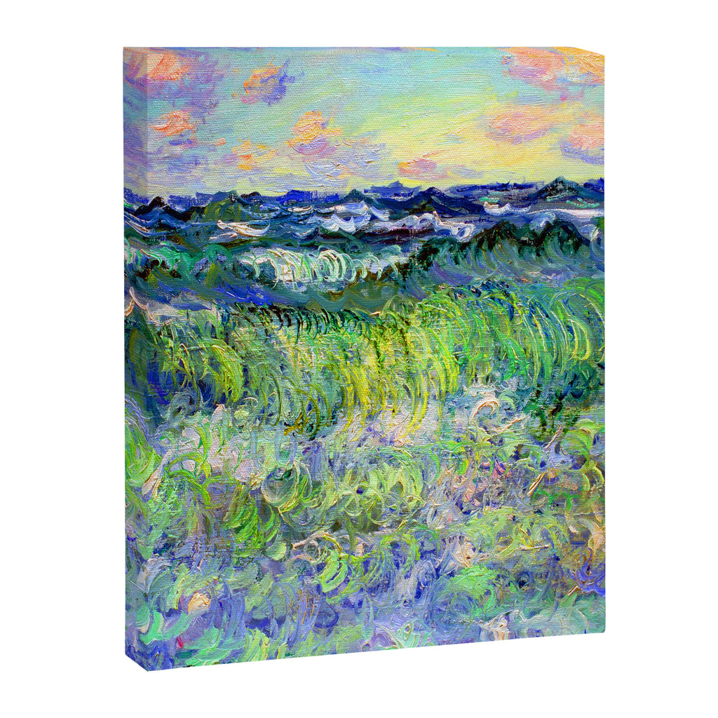 Claude Monet Sea at Pourville Canvas Print Gallery Image 8