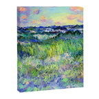 Claude Monet Sea at Pourville Canvas Print Gallery Image 8