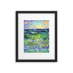 Claude Monet Sea at Pourville Framed Art Print Gallery Image 4