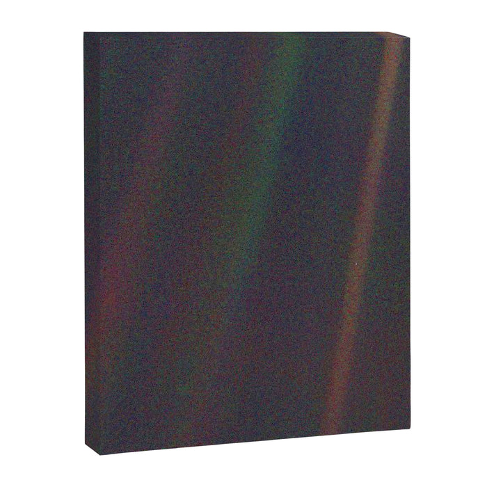 Earth as a Pale Blue Dot photographed by Voyager 1 Canvas Print Gallery Image 1