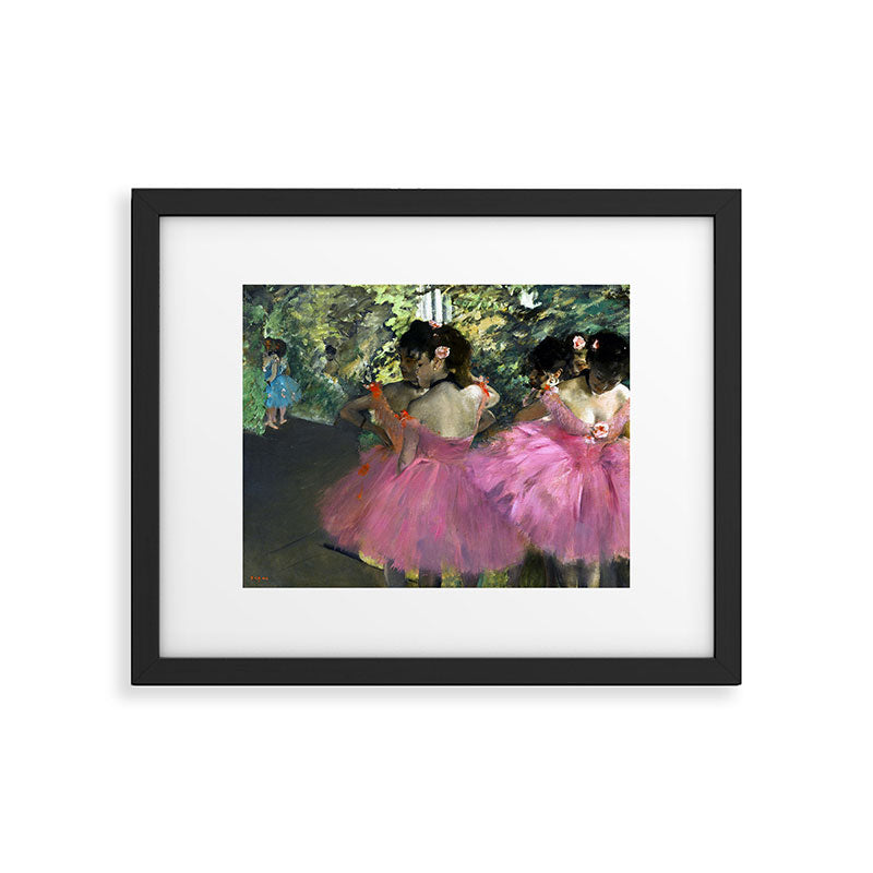 Edgar Degas Dancers in Pink Framed Art Print Gallery Image 5