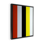 Ellsworth Kelly Red Yellow Blue White and Black Framed Canvas Print Gallery Image 2