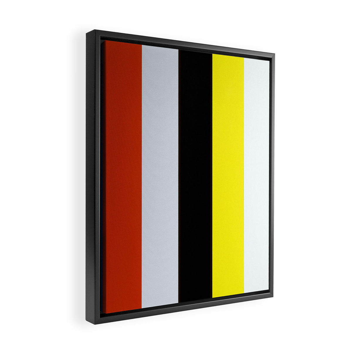 Ellsworth Kelly Red Yellow Blue White and Black Framed Canvas Print Gallery Image 2