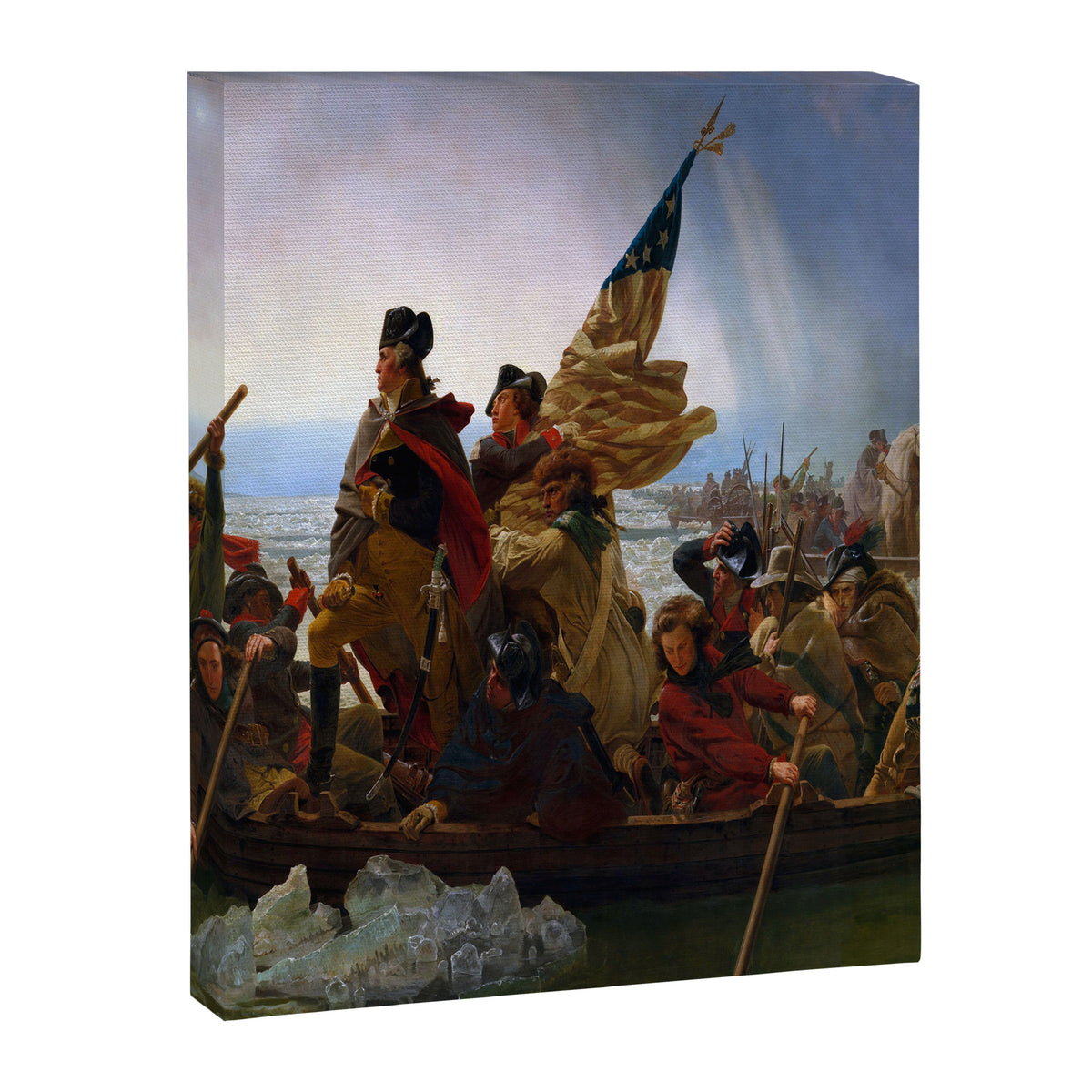 Emanuel Leutze Washington Crossing the Delaware Canvas Print Gallery Image 8