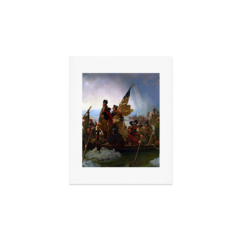 Emanuel Leutze Washington Crossing the Delaware Art Print Gallery Image 1
