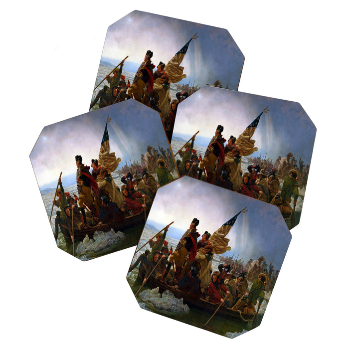 Emanuel Leutze Washington Crossing the Delaware Coaster Gallery Image 1