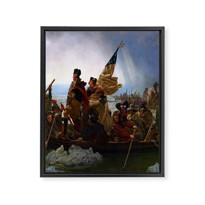 Emanuel Leutze Washington Crossing the Delaware Framed Canvas Print Gallery Image 1