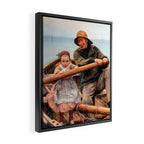 Emile Renouf The Helping Hand Framed Canvas Print Gallery Image 2