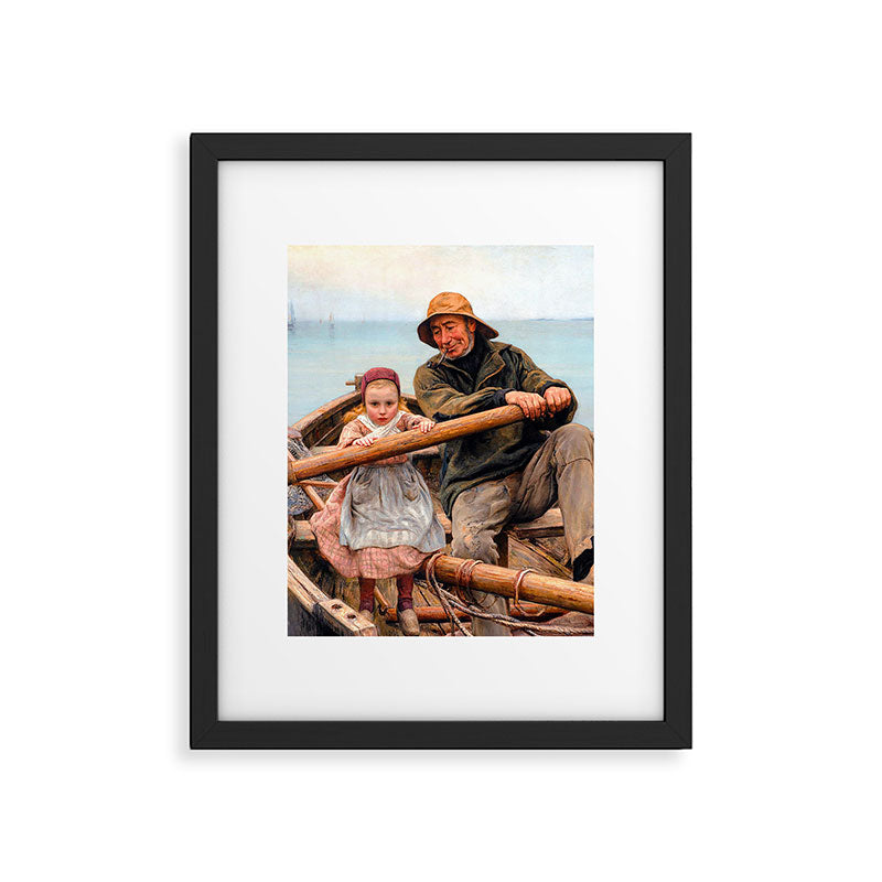Emile Renouf The Helping Hand Framed Art Print Gallery Image 5