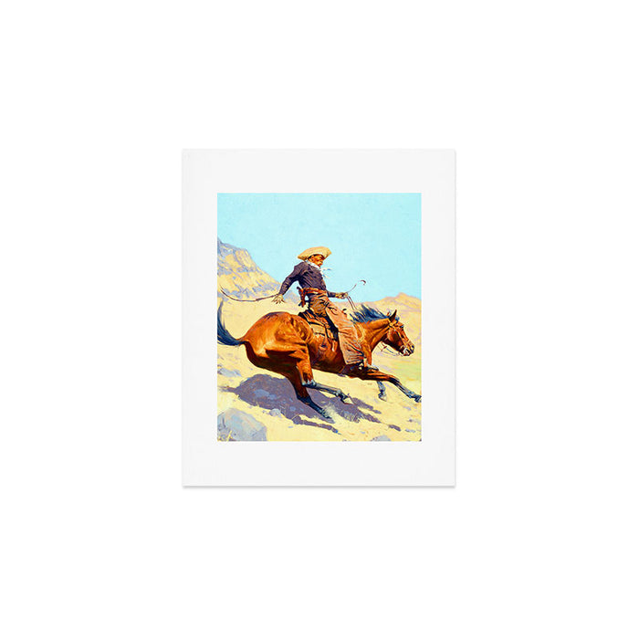 Frederic Remington The Cowboy Art Print Gallery Image 1