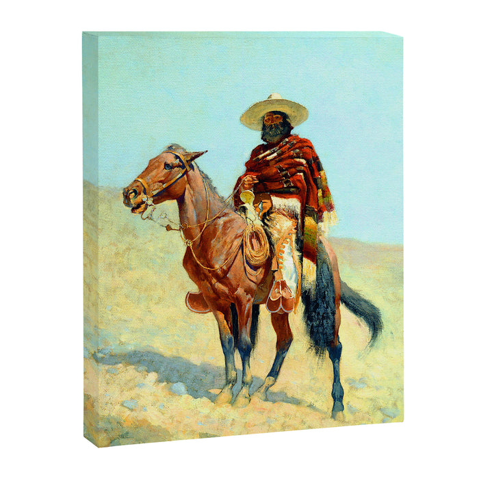 Frederic Remington The Mexican Cowboy Canvas Print Gallery Image 1