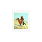 Frederic Remington The Mexican Cowboy Art Print Gallery Image 1