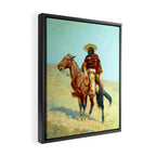 Frederic Remington The Mexican Cowboy Framed Canvas Print Gallery Image 2