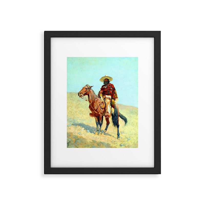 Frederic Remington The Mexican Cowboy Framed Art Print Gallery Image 5