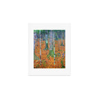 Gustav Klimt Birch Forest Art Print Gallery Image 1