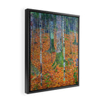 Gustav Klimt Birch Forest Framed Canvas Print Gallery Image 2