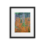 Gustav Klimt Birch Forest Framed Art Print Gallery Image 6